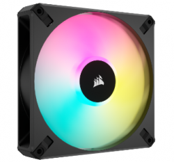 CORSAIR AF ELITE Series, AF140 RGB ELITE, 140mm Fluid Dynamic RGB Fan with AirGuide, Single Pack CO-9050155-WW(AF140-RGB-ELT)