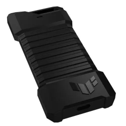 Asus TUF Gaming AS1000 1TB Portable SSD - USB-C 3.2 Gen 2x1 10Gbps - MIL-STD-810H drop resistance, IP68 water and dust resistance, aluminum alloy chassis with a thermal pad, Bundled NTI Backup Now EZ, PS5 and Xbox support TUF GAMING AS1000/BLK/G/AS