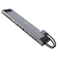 J5Create JCD552 M.2 NVMe SSD USB-C Dual 4k Docking Station with JUP2290 100W USB-C power supply JCD552+JUP2290