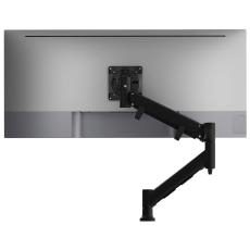 Atdec AWMS-HXB Heavy Duty Dynamic Monitor Arm. Up to 49" screens, Min. Load 6kg. Max Load 16kg, Heavy Duty F-Clamp Fixing, VESA up to 100x100. Black AWMS-HXB-H-B