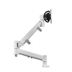 Atdec AWMS-HXB Heavy Duty Dynamic Monitor Arm. Up to 49" screens, Min. Load 6kg. Max Load 16kg, Grommet Clamp Desk Fixing, VESA up to 100x100. White AWMS-HXB-G-W
