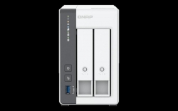 QNAP 2-BAY NAS (NO DISK) ARM 2GHz, 4GB, 2.5GbE(1), 1GbE(1), TWR, 2YR WTY TS-216G
