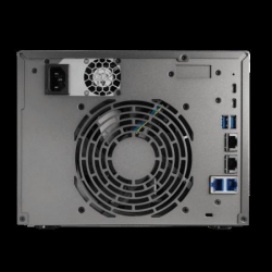 ASUSTOR 6-BAY NAS 3.5"/2.5"(0/6), QC-2.3GHz, 16GB, M.2(4), 5G(2), 10G(2), PCIe, TWR, 3YR AS6806T