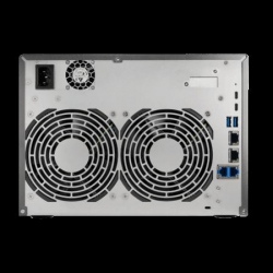 ASUSTOR 8-BAY NAS 3.5"/2.5"(0/8), QC-2.3GHz, 16GB, M.2(4), 5G(2), 10G(2), PCIe, TWR, 3YR AS6808T