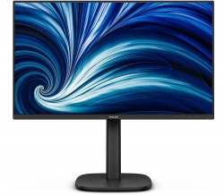 Philips 24" (16:9) Monitor, Fhd Ips, HDMI, DP, USB(5), USB-C, LAN, H/Adj, Spk, 4YR 24B2U3301/75