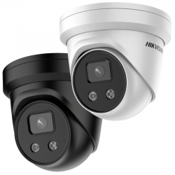 HIKVISION ACUSENSE G2H 2CD2366G2H-IU 6MP TURRET CAMERA, FIXED 2.8MM, IR 30M, MIC, 3YR DS-2CD2366G2H-IU