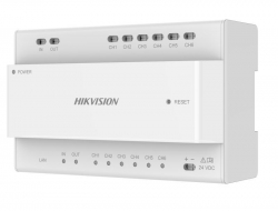 HIKVISION INTERCOM KAD706Y-SP Y-SERIES 2WIRE DISTRIBUTOR, 6 PORTS,WITHOUT PSU,24VDC,2YR DS-KAD706Y-SP