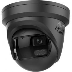 HIKVISION HILOOK PRO T289PH-MU-SL 8MP 180DEGREE TURRET,BALCK, FIXED 2MM, IR 30M, MIC, 3YR IPC-T289PH-MU-SL-BLK