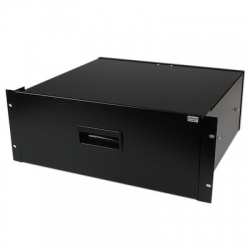 STARTECH 4U BLACK STEEL STORAGE DRAWER FOR 19" RACKS AND CABINETS LTW 4UDRAWER