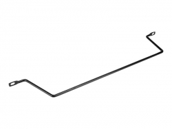 STARTECH HORIZONTAL CABLE LACING BARS FOR RACKS, 4" OFFSET, 10 PACK, 2YR CMLB104
