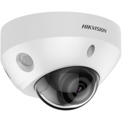 HIKVISION ACUSENSE 2CD2566G2-IS 6MP MINI DOME CAMERA, FIXED 2.8MM, IR 30M, MIC, 3YR DS-2CD2566G2-IS