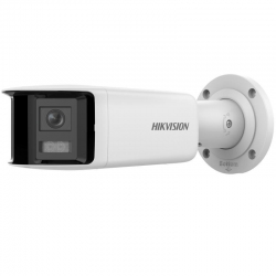 HIKVISION COLORVU 2CD2T67G2P-LSU-SL 6MP DUAL LENS STOBE AUDIO BULLET,2.8MM, MIC,3YR DS-2CD2T67G2P-LSU-SL