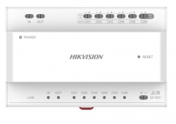 HIKVISION INTERCOM KAD706Y-P Y-SERIES 2WIRE DISTRIBUTOR, 6 PORTS,WITH PSU, 2YR DS-KAD706Y-P