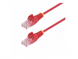 Startech StarTech.com 2m Red Slim CAT6 Ethernet Cable, Snagless, 28AWG, LSZH, LTW N6PAT200CMRDS