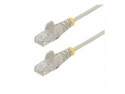 Startech StarTech.com 5m Gray Slim CAT6 Ethernet Cable, Snagless, 28AWG, LSZH, LTW N6PAT5MGRS