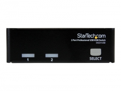 STARTECH 2 PORT SINGLE DISPLAY USB VGA KVM SWITCH W/ CABLES, 3 YR SV231USB