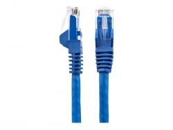 STARTECH 2M CAT6 CABLE, RJ45 PATCH CORD, SNAGLESS, LSZH, BLUE, LTW N6LPATCH2MBL