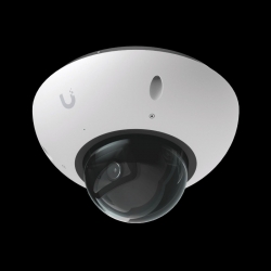 UBIQUITI UniFi PROTECT G6 DOME CAMERA, IR(30M), 4K(8MP), 30FPS, IP66, WHITE, 1YR UVC-G6-DOME-W