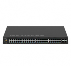 NETGEAR M4350-48G4XF 52-port Layer 3 Stackable Fully Managed Switch with 48 x 1G POE+ & 4 x 10GBASE-X SFP+, ProSAFE Lifetime Warranty (GSM4352)*NEW GSM4352-100AJS