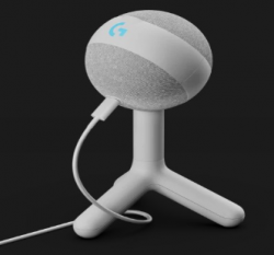 Logitech G Yeti Orb RGB Gaming Mic with LIGHTSYNC (White) 988-000560(YETI)