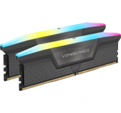 CORSAIR VENGEANCE RGB DDR5 32GB (2x16GB) DDR5 6000 (PC5-48000) C30 1.4V AMD EXPO Memory Kit CMH32GX5M2B6000Z30K