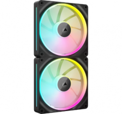 CORSAIR LX RGB Series, iCUE LINK LX140 RGB, 140mm RGB Fan, Dual Fan Kit CO-9051028-WW(LX140-BLK-2)