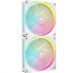 CORSAIR LX RGB Series, iCUE LINK LX140 RGB White, 140mm RGB Fan, Dual Fan Kit CO-9051032-WW(LX140-WHI-2)