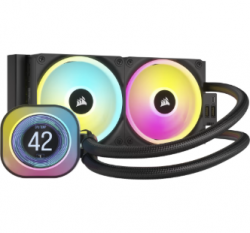 CORSAIR iCUE LINK H100i LCD AIO, 240mm Radiator, Liquid CPU Cooler CW-9061007-WW(H100i-LINK)