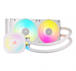 CORSAIR iCUE LINK TITAN 240 RX RGB Liquid CPU Cooler White - RX120 RGB Fans CW-9061020-WW(TITAN-240-RX-WH)