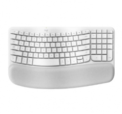 Logitech Wave Keys wireless ergonomic keyboard for mac - Off White 920-012411(WAVEKEYS)