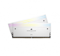 CORSAIR DOMINATOR TITANIUM 32GB (2x16GB) DDR5 7000 (PC5-56000) CL34 1.45V Intel XMP Memory - White CMP32GX5M2X7000C34W