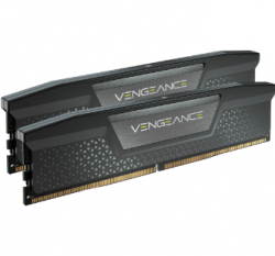 DDR5, 6000MT/s 32GB 2x16GB DIMM, Unbuffered, 30-36-36-76, Std PMIC, XMP 3.0, VENGEANCE DDR5 Black Heatspreader, Black PCB, 1.4V CMK32GX5M2B6000C30