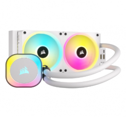 CORSAIR iCUE LINK H100i RGB Liquid CPU Cooler with QX120 RGB fans - White CW-9061005-WW(H100i-LINK-WH)