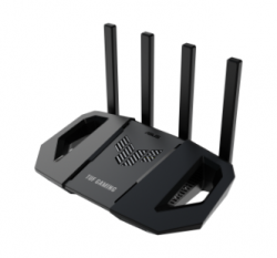 ASUS TUF Gaming BE6500 Dual Band WiFi 7 (802.11be) Extendable Gaming Router, Quad 2.5GbE ports, 3-step Port Forwarding, Smart Home Master, AiMesh supp TUF-BE3600