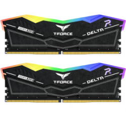 TeamGroup T-FORCE DELTA RGB(BK) UD-D5 32GBx2 6000 CL38-46-46-84 1.35V, Limited Lifetime Warranty FF3D564G6000HC38JDC01