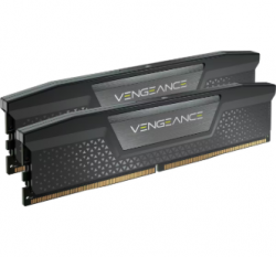 Corsair DDR5, 5200MT/s 96GB 2x48GB DIMM, Unbuffered, 38-38-38-84, XMP 3.0, VENGEANCE DDR5 Black Heatspreader, 1.25V CMK96GX5M2B5200C38