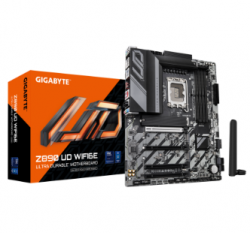 Gigabyte Z890 UD WIFI6E/ATX/INTEL LGA1851/4x DDR5 DIMM max 256GB/Max 8800MHz/1x PCIE5.0 (CPU), 2xPCIE4.0 (Chipset)/2x M.2 (CPU), 1x M.2(Chipset) GA-Z890-UD-WIFI6E