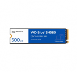 WD Blue SN580 NVMe SSD 500GB, M.2 2280 , NVME, PCIE GEN 4.0, 5YR WARRANTY WDS500G3B0E