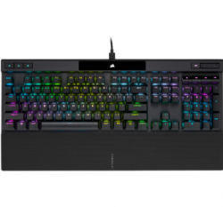 CORSAIR K70 RGB PRO Optical-Mechanical Gaming Keyboard, Backlit RGB LED, CORSAIR OPX, Black, Black PBT Keycaps CH-910941A-NA(K70-RGB-PRO-B)