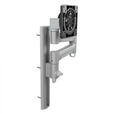 Atdec AWMS-46W35 Single 18.1" Monitor Arm on 13.7" Wall Channel, Silver AWMS-46W35-S