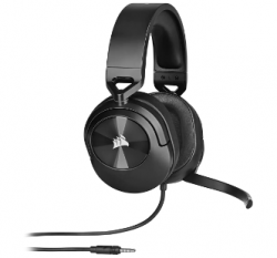 Corsair HS55 Stereo Headset, Carbon - AP CA-9011260-AP(HS55_CARBON)