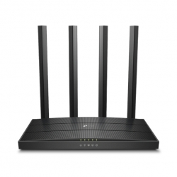 TP-Link AC1900 Dual-Band Wi-Fi Router, 600 Mbps at 2.4 GHz + 1300 Mbps at 5 GHz, 4 Antennas, 1 Gigabit WAN Port + 4 Gigabit LAN Ports, 3-Year WTY Archer C80