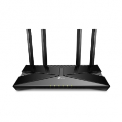 TP-Link Archer AX1800 Dual-Band Wi-Fi 6 Router,74 Mbps at 2.4 GHz + 1201 Mbps at 5 GHz, 4 Antennas, Dual-Core CPU, 1 Gigabit WAN Port + 4 Gigabit LAN Ports, 1024-Q