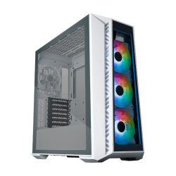 COOLER MASTER MASTERBOX MB520 WHITE, TG FRONT PANEL, 3X ARGB FAN, TG SIDE PANEL, ATX, ARGB MB520-WGNN-S01