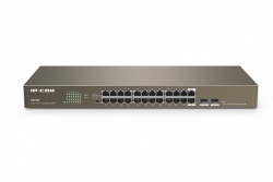 IP-COM (G1024F) 24GE + 2SFP Gigabit Unmanaged Switch