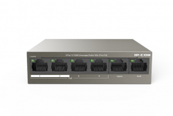 IP-COM (F1106P-4-63W) 6-Ports 10/100Mbps Desktop PoE+ Switch with 4-PoE ports