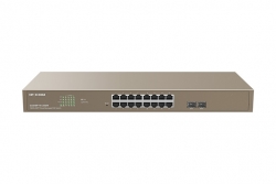 IP Com (G3318P-16-250W) 16GE + 2SFP Cloud Managed PoE Switch