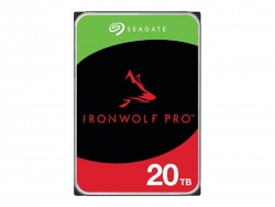 SEAGATE IRONWOLF NAS PRO INTERNAL 3.5" SATA DRIVE, 20TB, 6GB/S, 7200RPM, 5YR WTY ST20000NT001