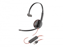 PLANTRONICS BLACKWIRE C3210 UC MONO USB-A CORDED HEADSET (209744-201)