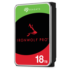 SEAGATE IRONWOLF NAS PRO INTERNAL 3.5" SATA DRIVE, 18TB, 6GB/S, 7200RPM, 5YR WTY ST18000NT001
